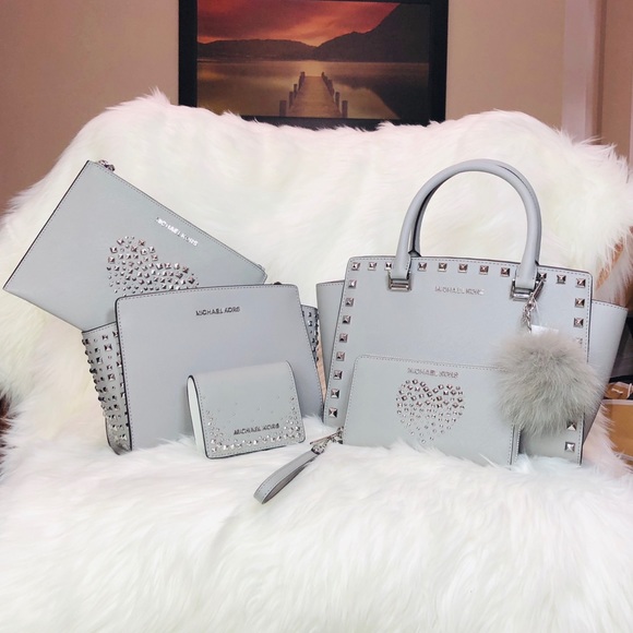 Michael Kors Handbags - 6PCS Michael Kors Ballet Love Studded Collection